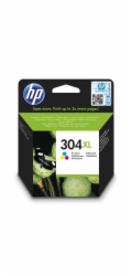 HP 304XL Tříbarevná originální inkoustová kazeta