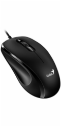 Genius DX-101/Kancelářská/Optická/Pro praváky/1 200 DPI/Drátová USB/Černá