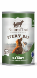 NATURAL TRAIL Every Day Rich in rabbit - vlhké krmivo pro psy - 400g