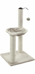 Flamingo Škrabadlo strom Amanda šedé 40x40x73cm