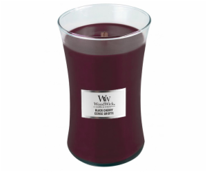 Svíčka WoodWick velká, Black Cherry, Černá třešeň, 609.5 g