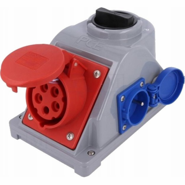 PCESP Combopol sada zásuvek 16A 400V 3P+Z+N 2x230V 960615...