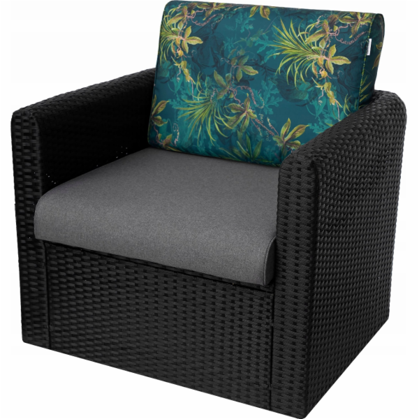 Hobbygarden R3 NEL POLŠTÁŘ GRAFIT + ZELENÁ TRÁVA