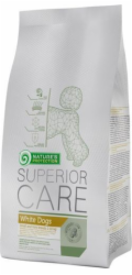 NATURE S PROTECTION Superior Care White Dogs Adult Small Lamb bez obilovin - suché krmivo pro psy - 10 kg