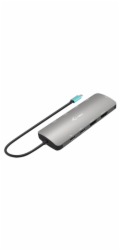 i-tec USB-C Metal Nano 2x HDMI Docking Station, PD 100W