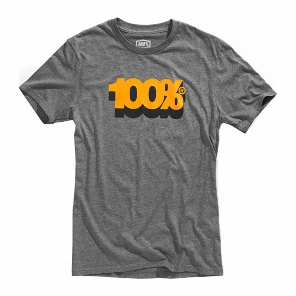 100% T-shirt 100% VOLTA krótki rekaw Grey roz. M (NEW)