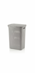 KELA Koš na prádlo BRASILIA 60 l světle šedá KL-23411
