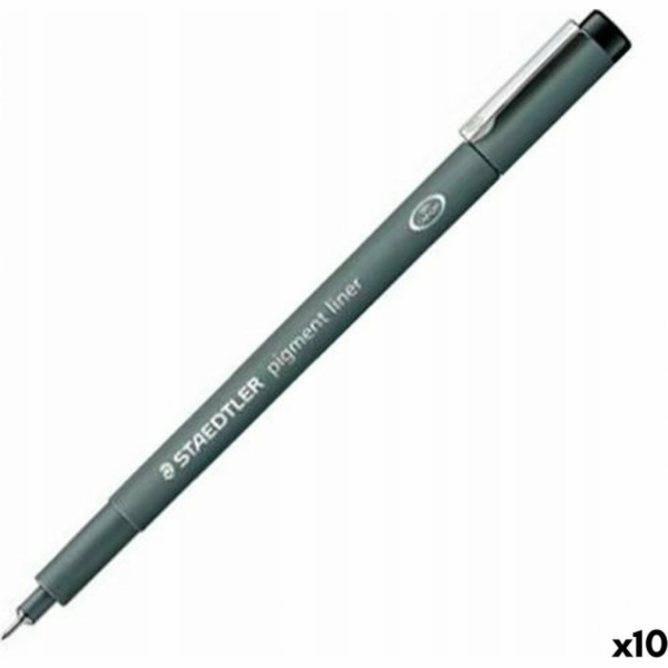 STAEDTLER pigmentová vložka 0,8mm schwarz 10 Stück