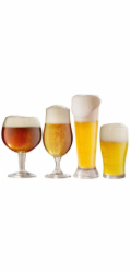Sklenice na pivo sada 4 ks KO-CC7001930