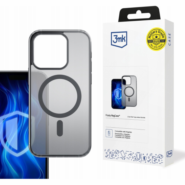 3mk Frosty MagCase Black pro Apple iPhone 13 Pro Max