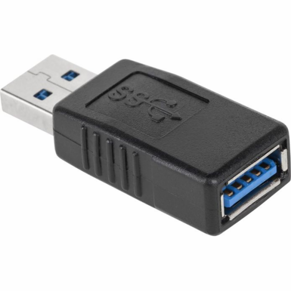 USB adaptér USB – USB černý (LEC-ZLA0866)