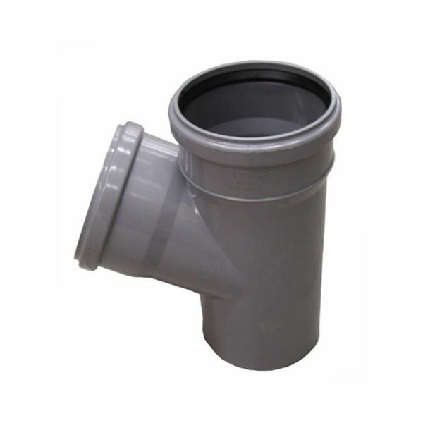 T-kus pro vnitřní kanalizaci Wavin, O 110 / 110 mm, 67°