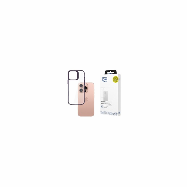 3mk Satin Armor Case+ Purple pro Apple iPhone 16 Pro