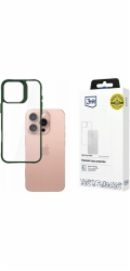 3mk ochranný kryt Satin Armor Case+ Green pro Apple iPhone 16 Pro