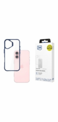 3mk ochranný kryt Satin Armor Case+ Blue pro Apple iPhone 16