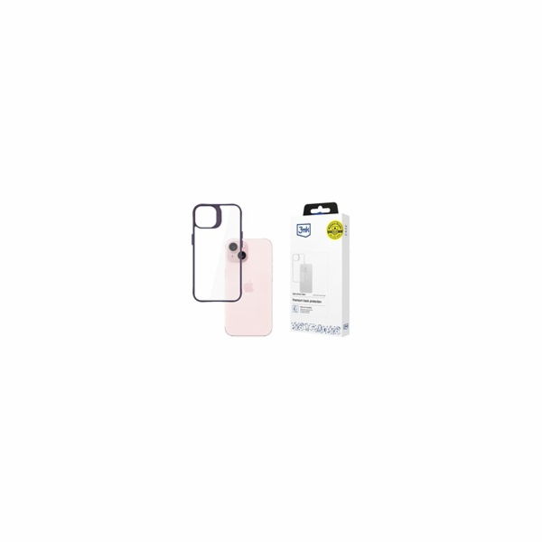 3mk Satin Armor Case+ Purple pro Apple iPhone 15