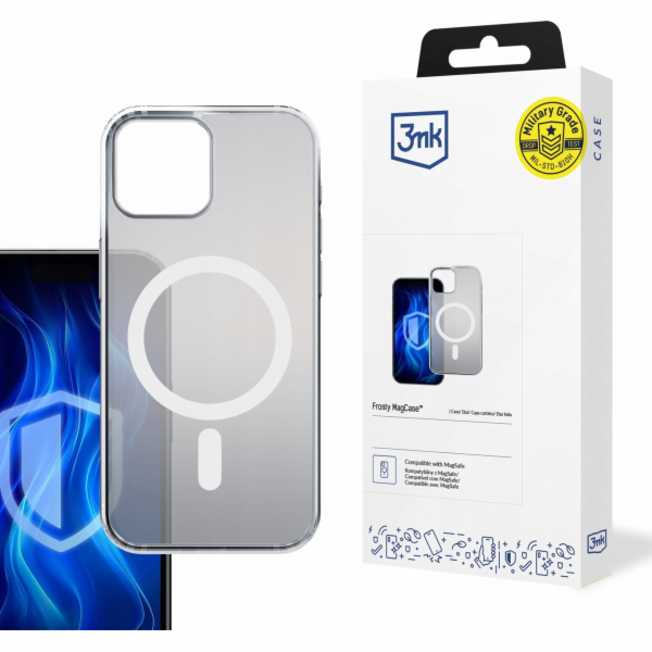 3mk Frosty MagCase White pro Apple iPhone 14