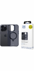3mk ochranný kryt Smoke Case Mag&Stand pro Apple iPhone 15 Pro