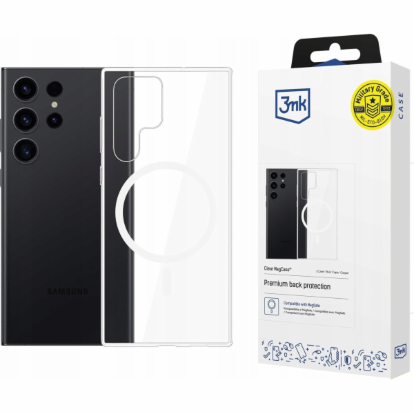 3mk Clear MagCase pro Samsung Galaxy S24 Ultra