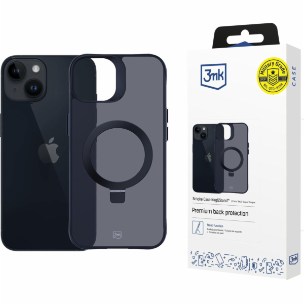 3mk Smoke Case Mag&Stand pro Apple iPhone 14 Plus