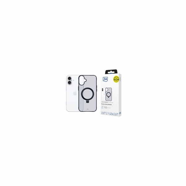 3mk Smoke Case Mag&Stand pro Apple iPhone 16 Plus