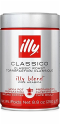 illy Mletá káva 250 g illy 100% Arabica (8003753915050)