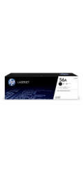 HP 56A Black LaserJet Toner Cartridge (7,400 pages)