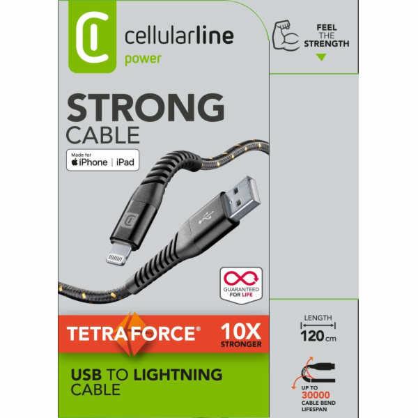 USB Cellular Line Cellularline Extreme Lightning Datenkab...