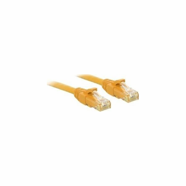 Lindy Patchkabel Cat6 U/UTP gelb 1,00 m (48062)