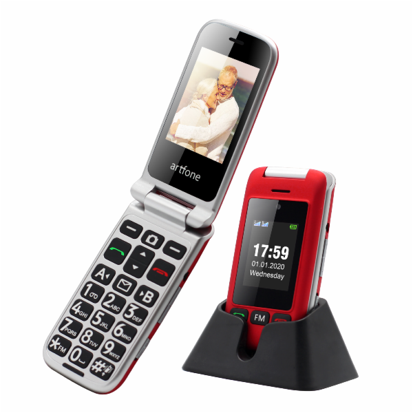Artfone C10 červený