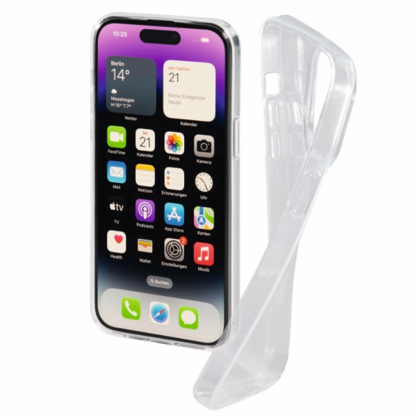 Křišťálový průhledný kryt Hama 00215551 iPhone 14 Pro Max