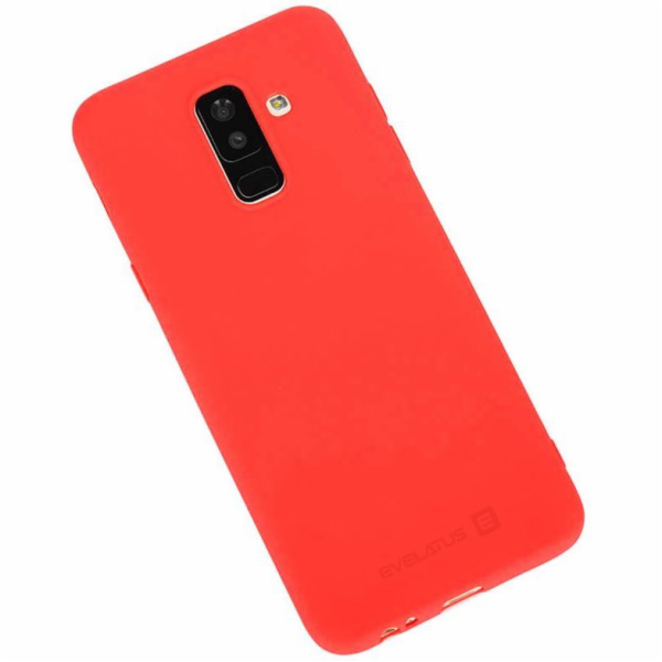 Silikonové pouzdro Samsung A6 Plus 2018 červené