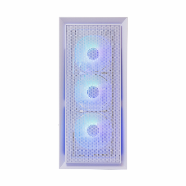 White Shark GCC-2401 Warhead-3 White 4 ventilátory 12cm RGB