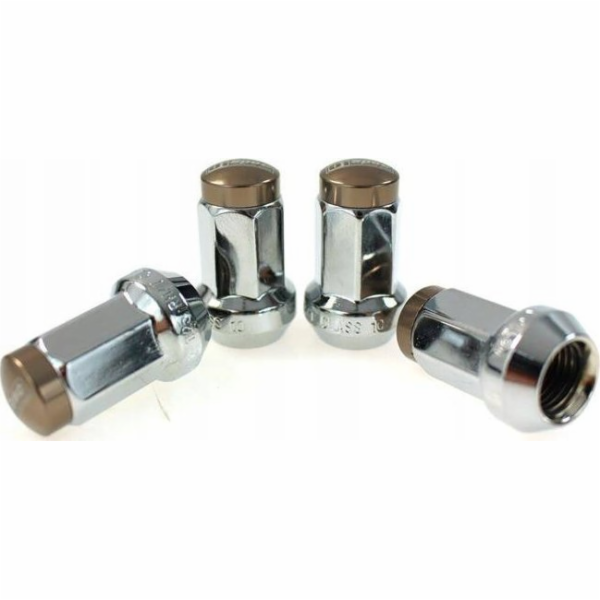 D1Spec kované matice D1Spec ocel 12x1,5 stříbro/titan