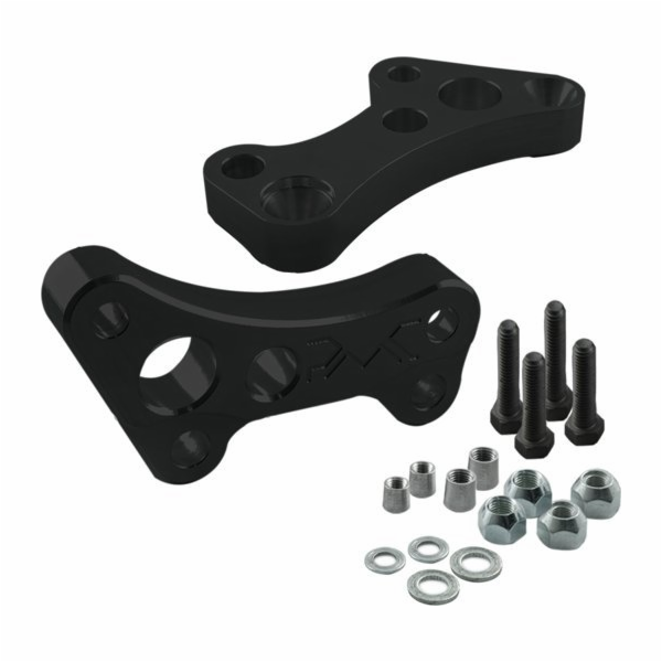 TurboWorks PMC STAGE 2 BMW E46 Adaptéry řízení +25 % (černé)