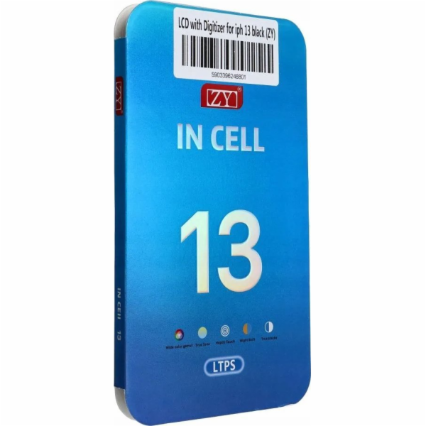 Displej Partner Tele.com pro iPhone 13 s černou dotykovou...