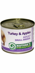 NATURE S OCHRANA Adult Small Turkey and Apples - vlhké krmivo pro psy - 200 g