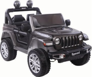 Vozidlo na baterie Lean Cars FT-938 Černě lakované 4x4