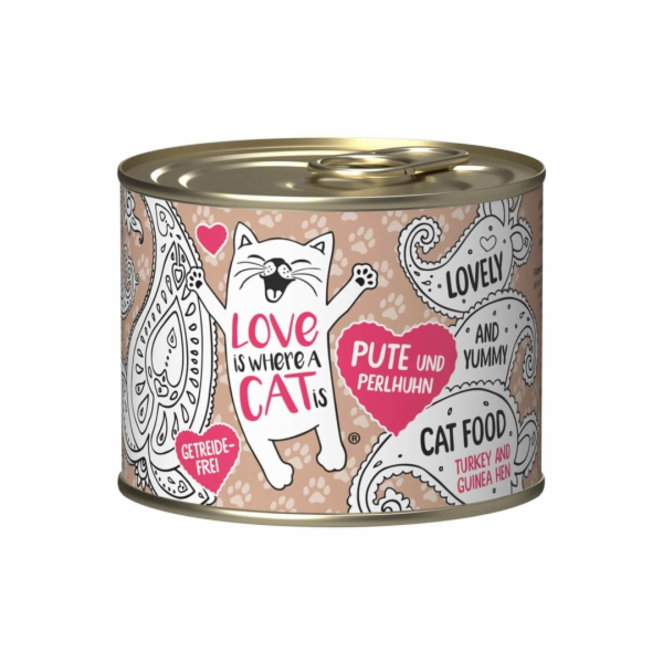 LOVE IS WHERE A CAT IS®  Turkey with guinea fowl - mokré ...