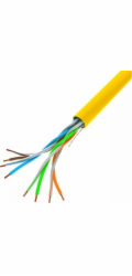 Lanberg UTP kat.5e 305m žlutý CCA drát
