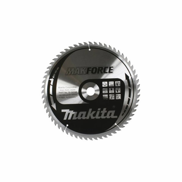 Makita Kotoučová pila MAKFORCE 355x30 60z - B-08595