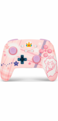 PowerA Pad Bezdrátová podložka PowerA SWITCH Enhanced Princess Peach Plaid