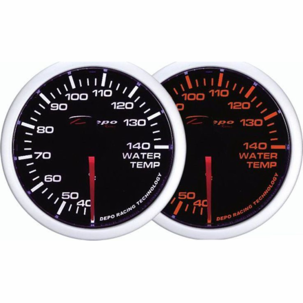 DRacing CLOCK DEPO WA 60mm - Teplota vody