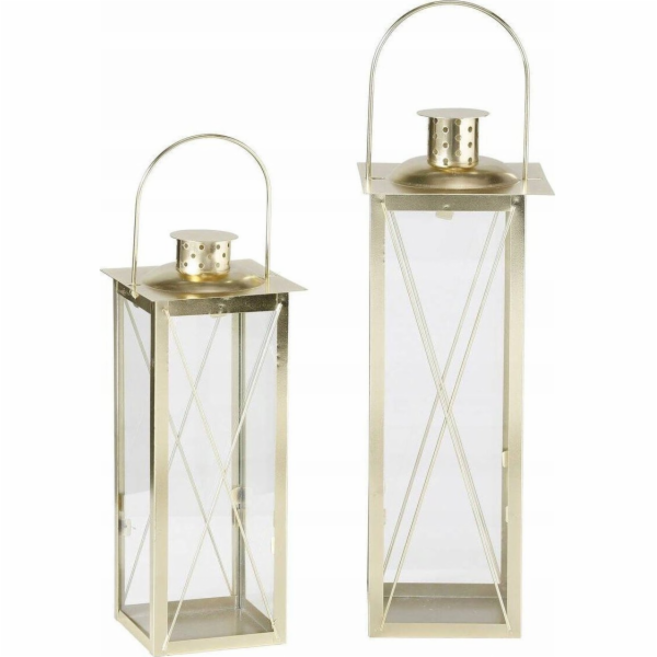 Zlaté lucerny Boltze FAROL, 2 kovové lucerny