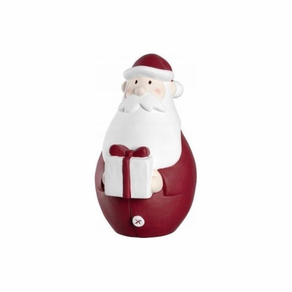 Leonardo - figurka Santa Clause s dárkem 30cm CANDELA