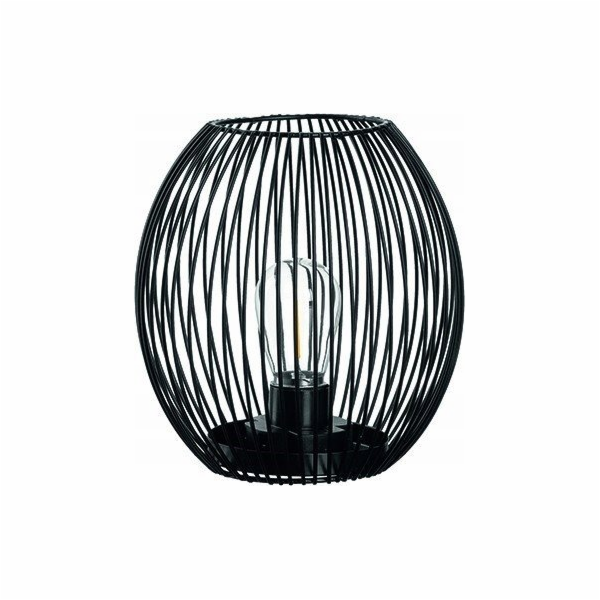 Leonardo LED lucerna černá 24cm CASOLARE - Leonardo