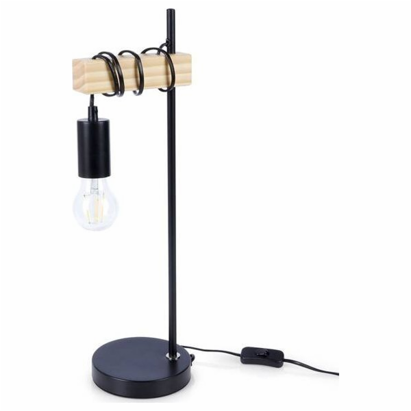 Stolní lampa Atmosphera Loft, žárovka na kabelu, 14 x 50 cm