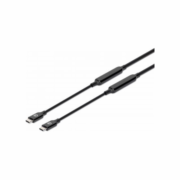 Kabel USB Manhattan MANHATTAN USB 3.2 Gen 2 Aktives Typ-C...