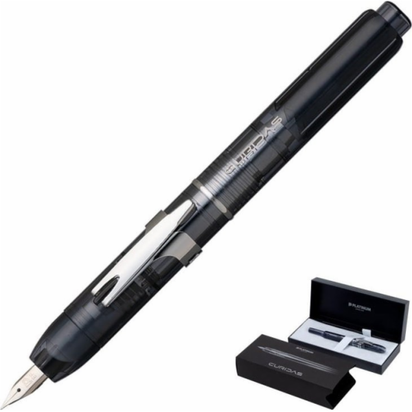 Plnicí pero Platinum  Curidas Graphite Smoke, M