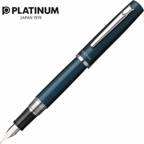 Platinum  Plnicí pero Proycon Deep Sea, F, modré